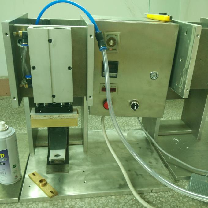La haute précision tiennent le poids lourd d'acier inoxydable de machine de cachetage de poche