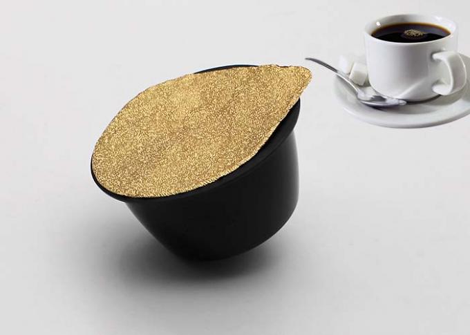 Capsules portatives de cosse de café pour Nespresso avec sceller le volume du couvercle 8g d'Aliminum