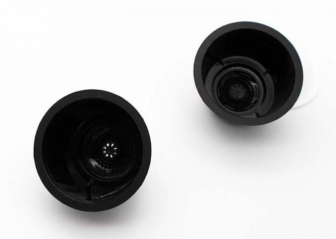Capsules de cosse de café d'Ifill Fillable de norme alimentaire de pp avec une membrane de filtration de trous de conduit de manière