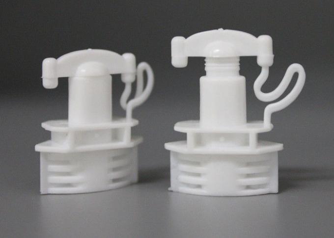 Emballage blanc de chapeau de bec de torsion sur le matériel mou de catégorie comestible de PE de paquet