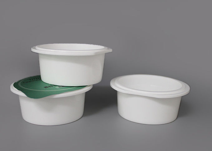 Tasse de paquet de recette de capsule de catégorie comestible de pp pour l'émulsion d'essence de masque/mini paquet de capsule