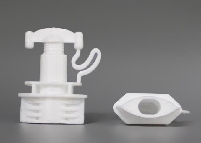 Petite torsion de calibre outre des chapeaux en plastique de bec pour l'étanchéité élevée de poche crème portative