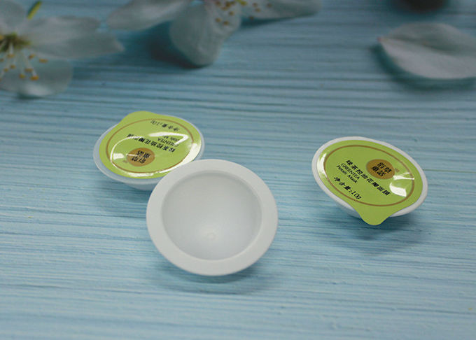 Petits récipients en plastique clairs ronds pour le massage emballant la taille de 20mm