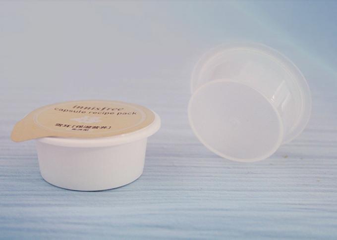 cosse de modélisation en plastique de paquet de tasse du masque 20ml pour la texture fraîche de gel d'essence d'arbre de thé