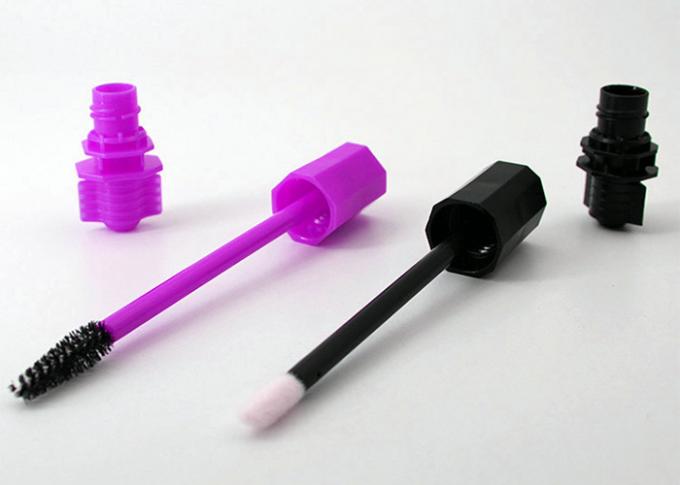Shinny ou les sacs cosmétiques mats de bec avec le bâton de brosse de gelée de fard à joues de lèvre