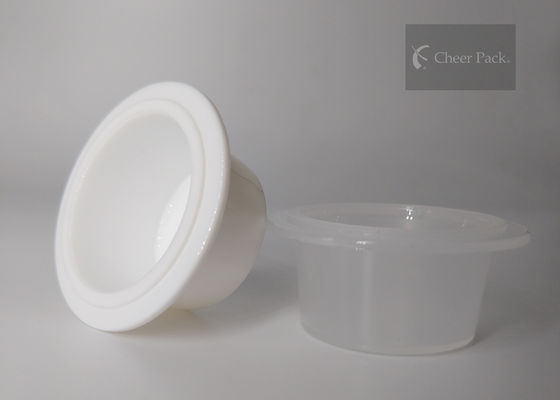 paquet rond pp de recette de capsule de capacité de 10 ml matériel pour des produits de soin pour la peau