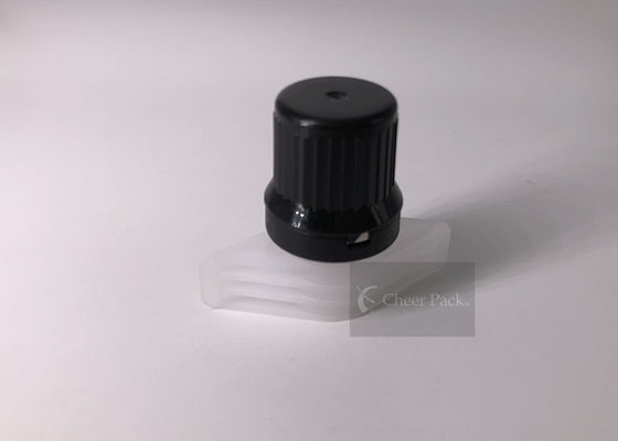 Le chapeau noir 9.6mm de bec de torsion de polyéthylène de couleur pour tiennent la poche