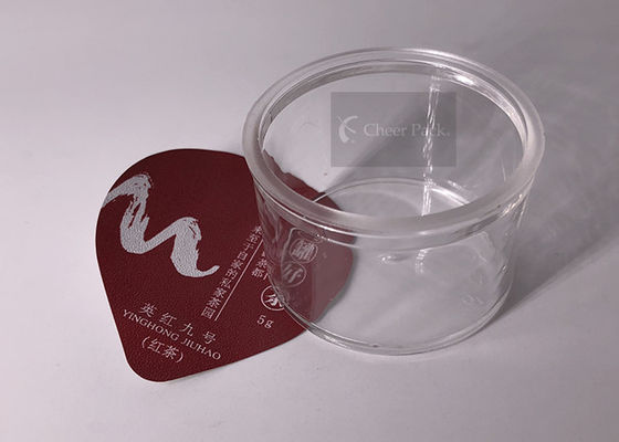 Récipients en plastique acryliques de 35 grammes 100% petits pour l'emballage de confiture d'Apple