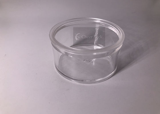 Pp/petites tasses de thé transparentes acryliques de récipients en plastique 20g 30g 50g
