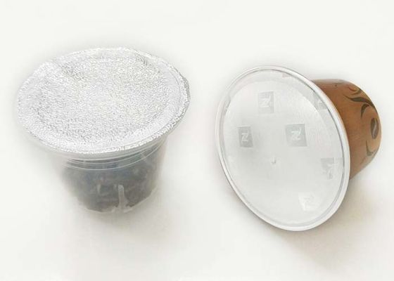 Cosses réutilisables rechargeables de café de Semitraparent avec l'épaisseur 1.2mm
