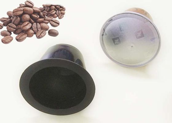 Peu de capsules de cosse de thé/café du plastique pp avec la norme alimentaire de couvercle d'aluminium