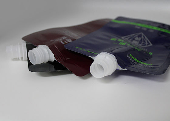 Le bec liquide de papier d'aluminium met en sac pour l'épaisseur liquide 200um d'emballage de savon
