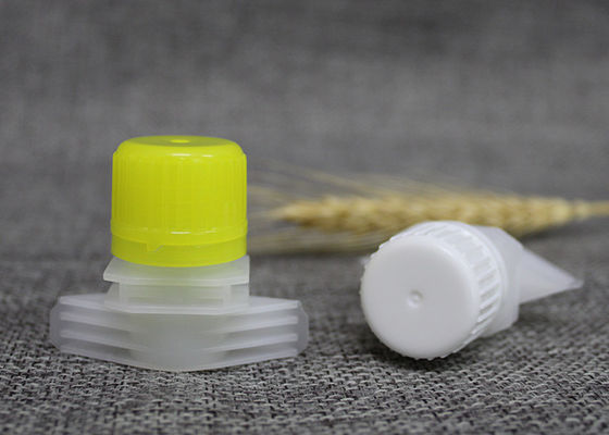 Chapeaux 16mm en plastique faits sur commande de bec pour la poche liquide avec l'anneau de sécurité