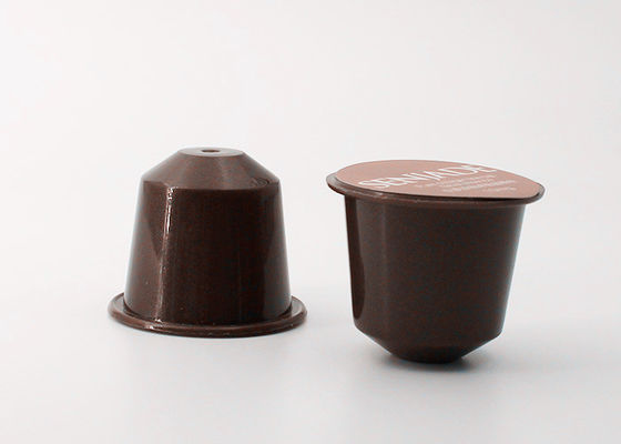 Capsules rechargeables de machine vide multicolore de café pour l'emballage instantané de cafè moulu