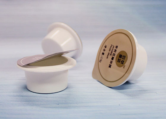 Petits conteneurs de conditionnement en plastique de GV pour le masque d'argile de bulle avec l'enduit de scellement imprimé