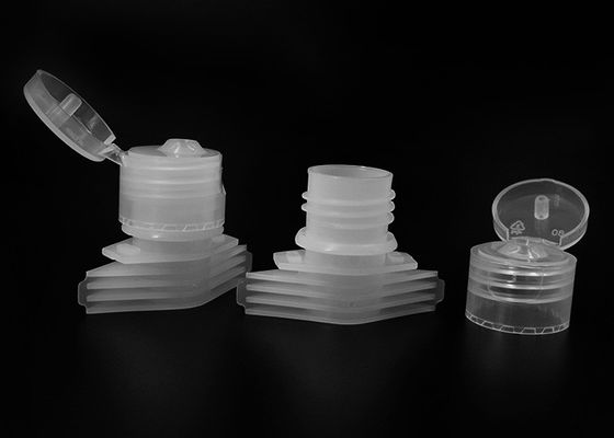 Fermeture de tuyère de bec 20mm Flip Top Caps pour la poche cosmétique
