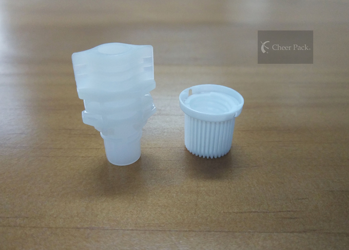 Les chapeaux en plastique de bec de PE de 8,6 millimètres pour le soja traient la poche
