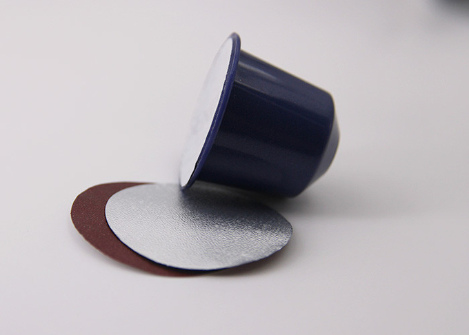 Le conteneur de capsules de café soluble de Nespresso avec l'aluminium pp BPA de cachetage libèrent
