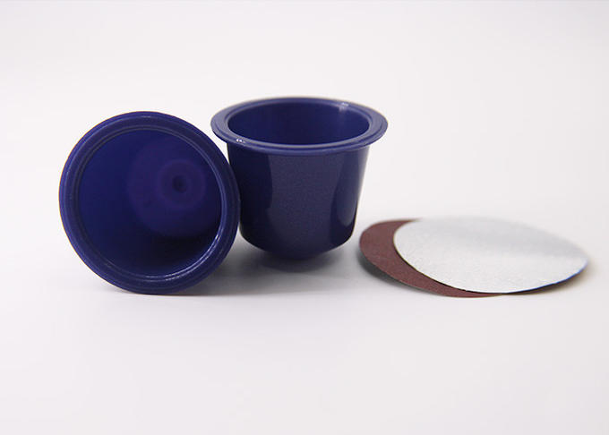 Le conteneur de capsules de café soluble de Nespresso avec l'aluminium pp BPA de cachetage libèrent