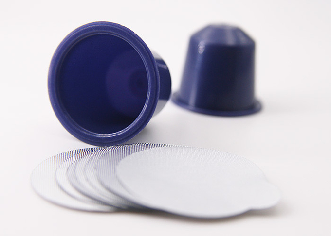 Le conteneur de capsules de café soluble de Nespresso avec l'aluminium pp BPA de cachetage libèrent
