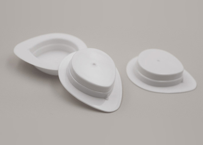 Diamètre rigide dur de tasse de conditionnement en plastique d'espace libre de moule de pétale de capsule 50 * 41mm