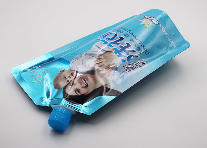 Le bec liquide de bec de paquet en plastique clair de Doy met en sac l'ANIMAL FAMILIER/VMPET/OEM de PE imprimé