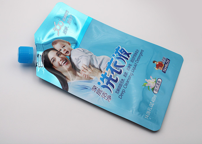 Le bec liquide de bec de paquet en plastique clair de Doy met en sac l'ANIMAL FAMILIER/VMPET/OEM de PE imprimé