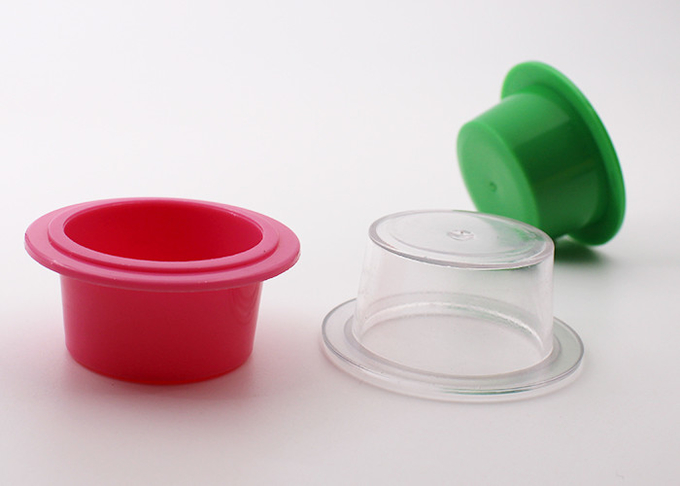 petits récipients en plastique 10g ronds jetables pour l'emballage en soie de masque d'Aqua