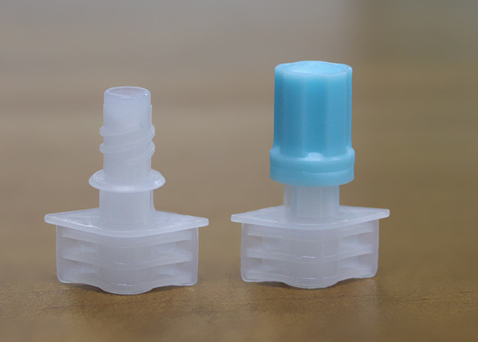 Le petit PE de catégorie comestible du diamètre 5mm de conduit de l'eau se renversent des chapeaux de bec pour le sac de lotion de bébé