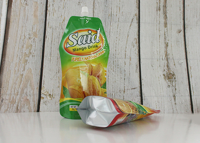 Le bec Doypack de ketchup de catégorie comestible tiennent la coutume de poche imprimée/taille