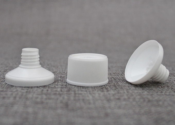 La tête écologique de tube de plastique du diamètre 28mm pourrait chapeau adapté aux besoins du client de dessus de secousse