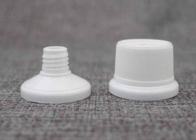 La tête écologique de tube de plastique du diamètre 28mm pourrait chapeau adapté aux besoins du client de dessus de secousse