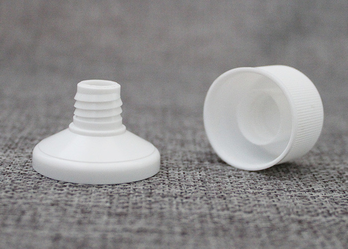La tête écologique de tube de plastique du diamètre 28mm pourrait chapeau adapté aux besoins du client de dessus de secousse