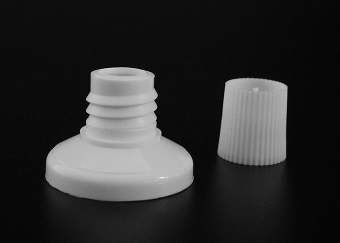Le diamètre en plastique en aluminium 35mm de fermeture de tête de tube/tube pourrait chapeau fait sur commande de dessus de secousse