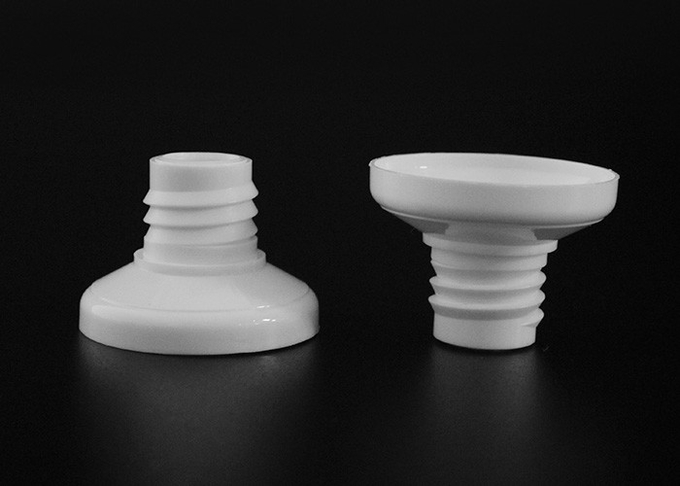Le diamètre en plastique en aluminium 35mm de fermeture de tête de tube/tube pourrait chapeau fait sur commande de dessus de secousse