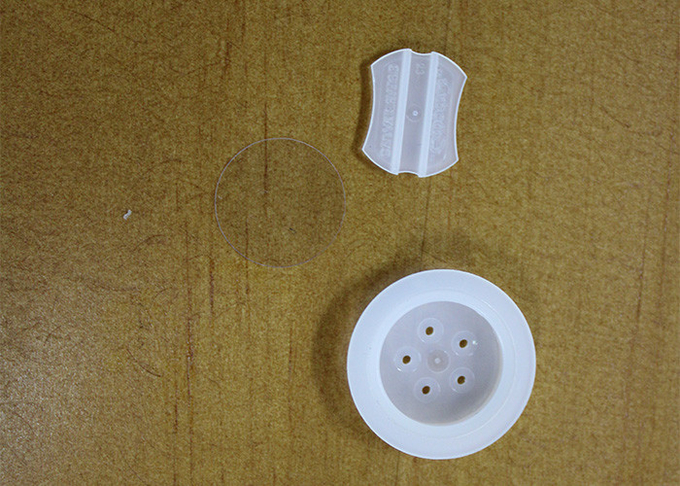 Air de respiration de CO2 de ventilation de valve de manière du blanc un pour des sacs de gousset de côté de café