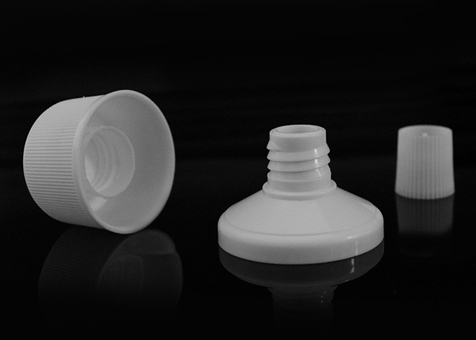 Chapeau adapté aux besoins du client inclus par tête de tube stratifié par crème pharmaceutique du diamètre 28mm