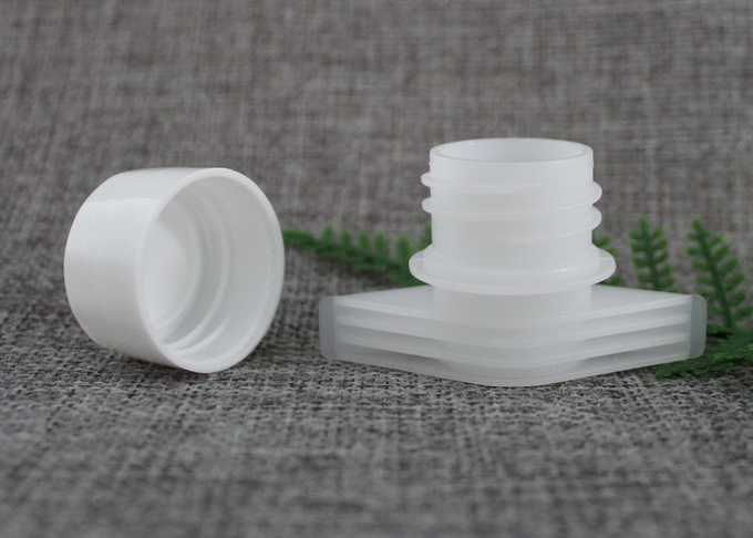 Chapeaux de bec de sac de conditionnement souple en diamètre extérieur de PE de bec en plastique de la catégorie comestible 24,5