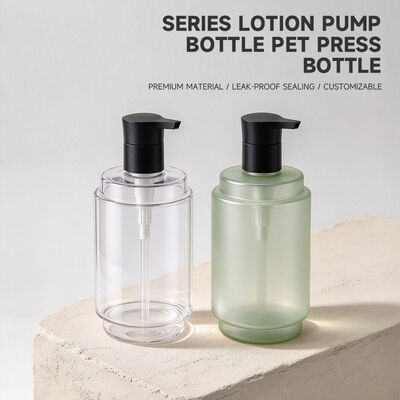 Qualité  470ml PET Lotion Pump Bottle | 28 Thread Custom Cosmetic Packaging | Food-grade recyclable PET, leak-proof, custom color & logo for shampoo, body wash and skincare bulk packaging Usine