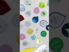 Film d'étanchéité en plastique composite facile à déchirer pour sceller les gobelets en plastique