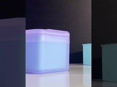 pots cosmétiques en plastique
