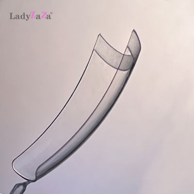 Le clou faux naturel de pleine couverture de couleur incline 50 morceaux par astuce acrylique artificielle de clou de sac