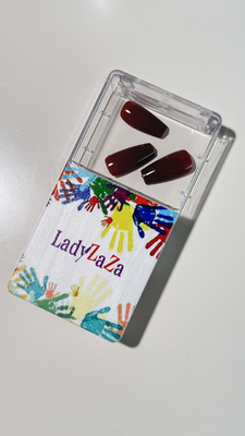 La mode acrylique tendance des ongles artificiels de doigts faux bonne qualité de presse sur les ongles fille premium patchs de manucure portable