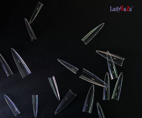 Faux ongles 24 PCS plastique ABS press-on coffre faux ongles détachables Faux ongles portables