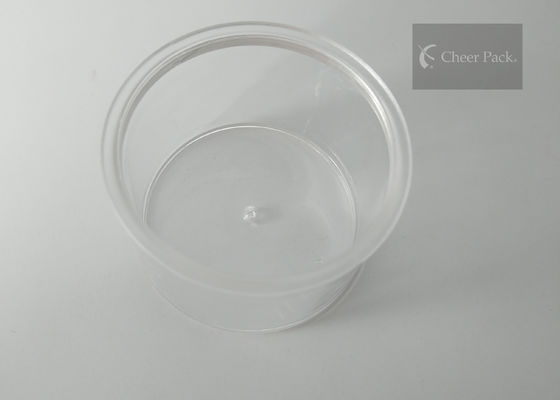 Petits récipients en plastique ronds de sécurité avec le film de cachetage, 1,6 millimètres d'épaisseur