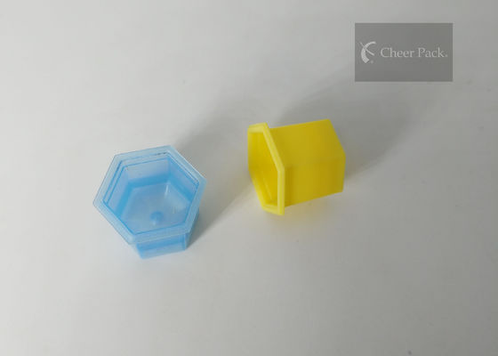 Petit paquet jetable de recette de capsule couleur matérielle de 0,4 grammes pp adaptée aux besoins du client