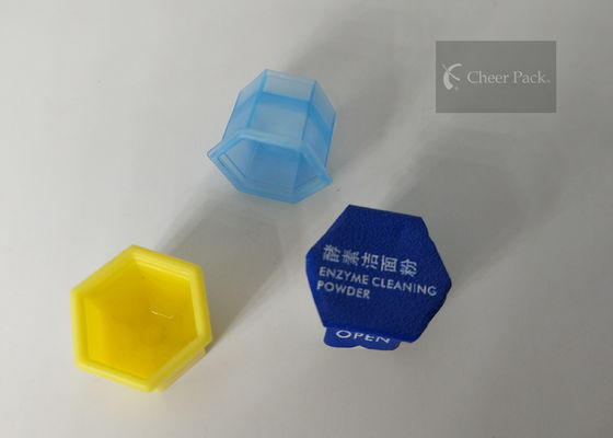 Petit paquet jetable de recette de capsule couleur matérielle de 0,4 grammes pp adaptée aux besoins du client