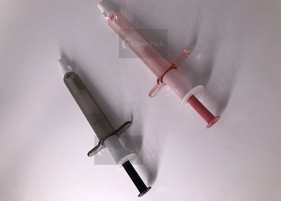 Seringue en plastique matérielle colorée de NS petite, taille externe de la seringue 75*20mm d'essence de masque