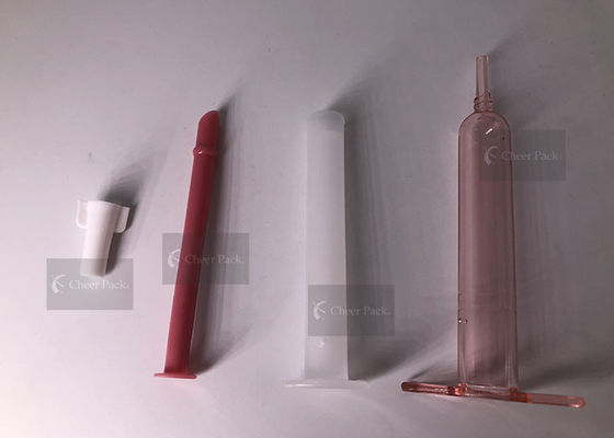 Seringue en plastique matérielle colorée de NS petite, taille externe de la seringue 75*20mm d'essence de masque