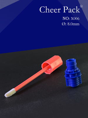 Matériau PE 8 mm de diamètre intérieur Couvercle de bec en plastique pour les produits de rouge à lèvres et de sourcils